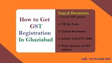 How to get GST registration in Ghaziabad