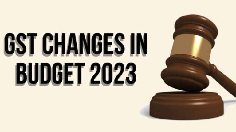 GST changes budget 2023