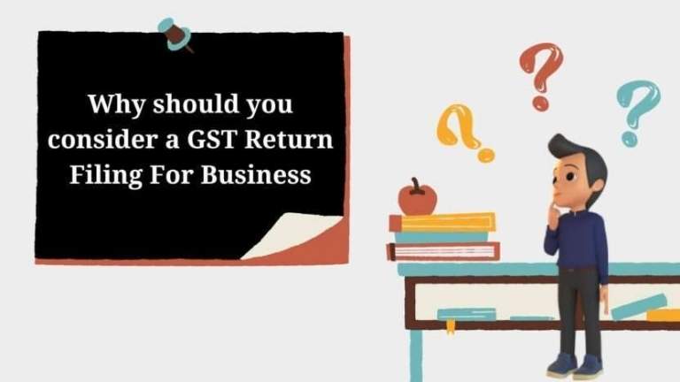 Why should you consider a GST return filing for business