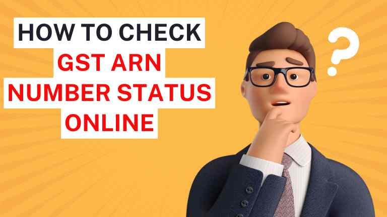 How to check GST ARN Number Status Online in 2026