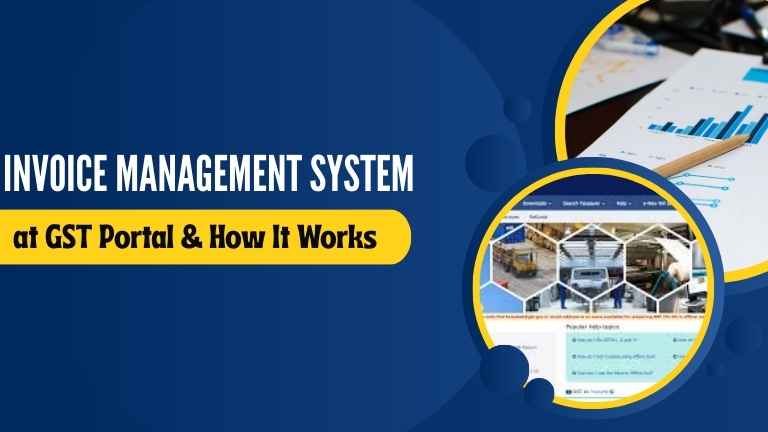 Invoice Management System at gst portal