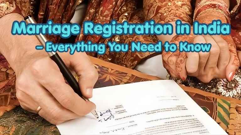 Marriage Registration in India