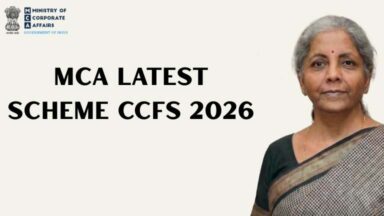 MCA latest Scheme CCFS 2026