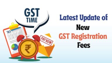 New GST Registration Fees